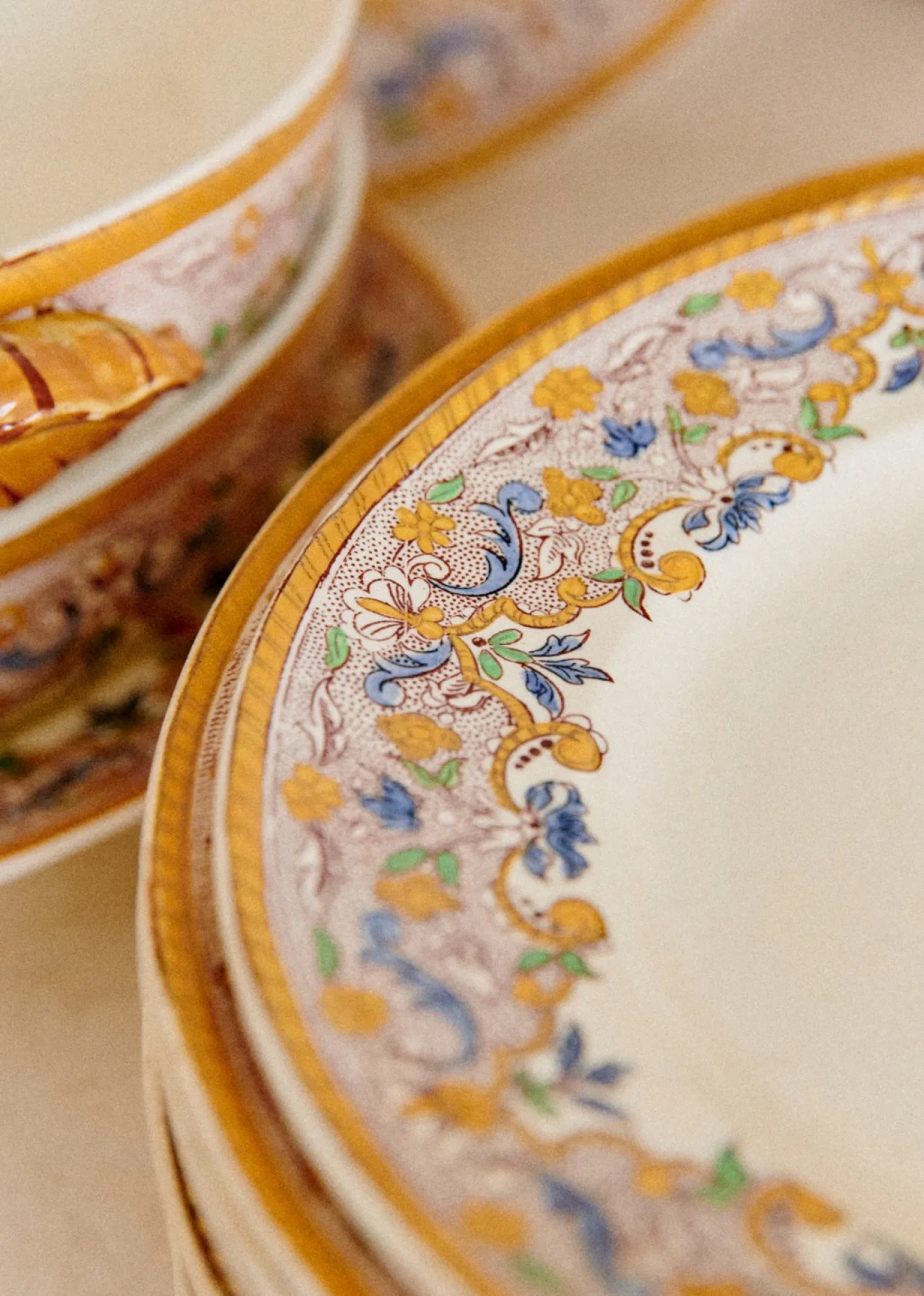 Sezane La Sélection Vintage|Service De Table Vintage