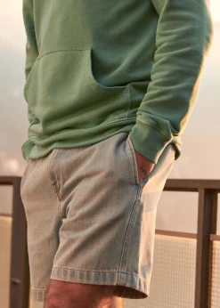 Sezane Shorts|Denim|Short Tiber