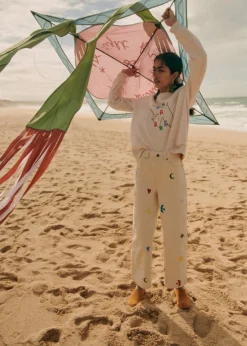 Sezane Sweats|Sweat-Shirt Amour Libre Oiseau - Sézane X Pangea