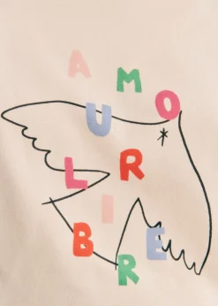 Sezane Sweats|Sweat-Shirt Amour Libre Oiseau - Sézane X Pangea