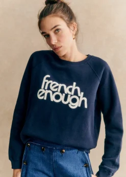 Sezane Sweats|Sweat-Shirt French Enough