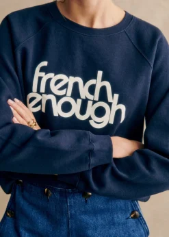 Sezane Sweats|Sweat-Shirt French Enough