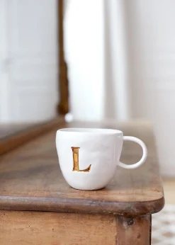 Sezane Lifestyle|Sézane Maison - Mug Appolline Ecru