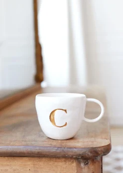 Sezane Lifestyle|Sézane Maison - Mug Appolline Ecru