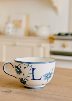 Sezane La Vaisselle|Tasse Poème - Bleu Orage
