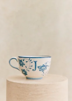 Sezane La Vaisselle|Tasse Poème - Bleu Orage