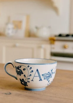 Sezane La Vaisselle|Tasse Poème - Bleu Orage