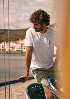 Sezane T-shirts|Le Bain|T-Shirt Ancre