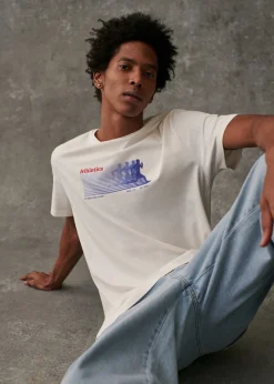 Sezane T-shirts motif|T-shirts manches courtes|T-Shirt Athletics Club