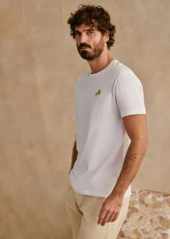 Sezane T-shirts motif|T-shirts manches courtes|T-Shirt Citron