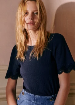 Sezane T-shirts|T-Shirt Cléa
