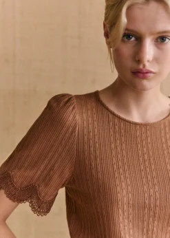 Sezane T-shirts|T-Shirt Cléa