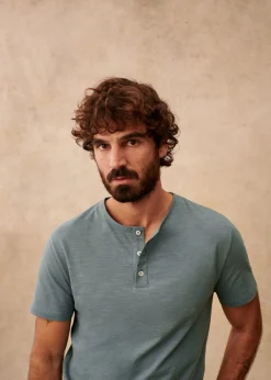 Sezane Col tunisien|T-shirts manches courtes|T-shirt Clapp