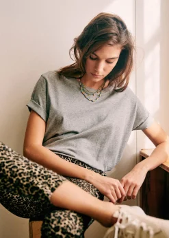 Sezane T-shirts|Le Bain|T-Shirt Conrad