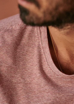 Sezane T-shirts manches courtes|T-Shirts coton lin|T-Shirt Fabio