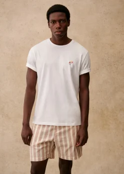 Sezane T-shirts motif|T-shirts manches courtes|T-Shirt Fleur