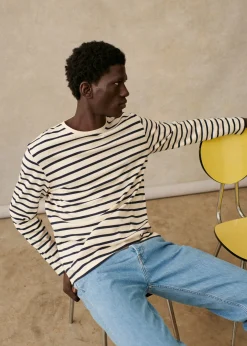 Sezane Marinières|T-shirt manches longues|T-Shirt Geron