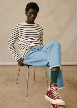 Sezane Marinières|T-shirt manches longues|T-Shirt Geron