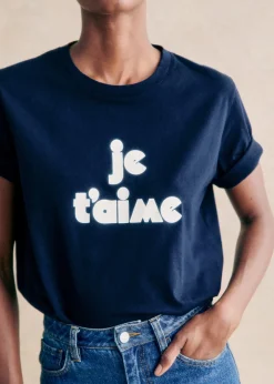 Sezane T-shirts|T-Shirt Je T'aime