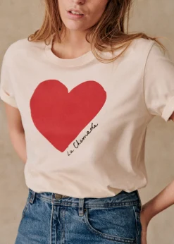 Sezane T-shirts|T-Shirt La Chamade