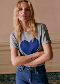 Sezane T-shirts|T-Shirt La Chamade