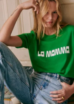 Sezane T-shirts|T-Shirt La Mamma