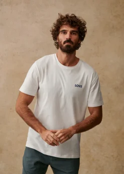 Sezane T-shirts motif|T-shirts manches courtes|T-Shirt Love