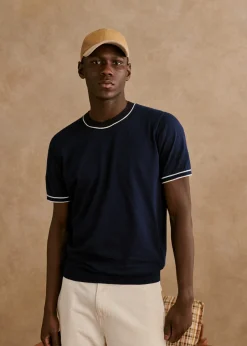 Sezane Costumes|Col rond|T-Shirt Maille Corey