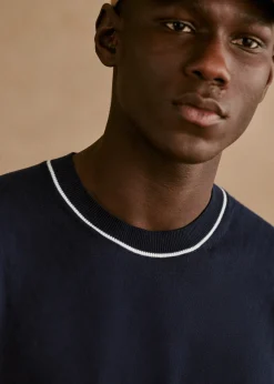 Sezane Costumes|Col rond|T-Shirt Maille Corey