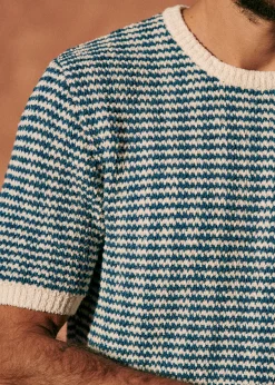 Sezane Pulls manches courtes|T-Shirts maille|T-Shirt Maille Lucky