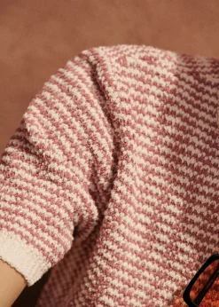 Sezane Pulls manches courtes|T-Shirts maille|T-Shirt Maille Lucky