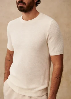 Sezane Maille|Pulls manches courtes|T-Shirt Maille Simeone