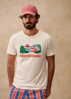 Sezane T-shirts motif|T-shirts manches courtes|T-Shirt Mer