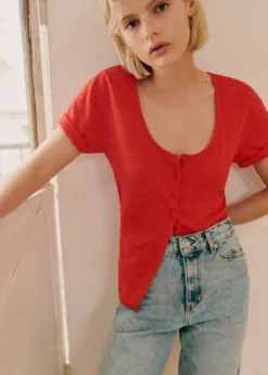 Sezane T-shirts|T-Shirt Milo