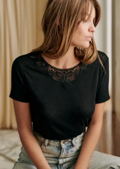 Sezane T-shirts|T-shirt Mina