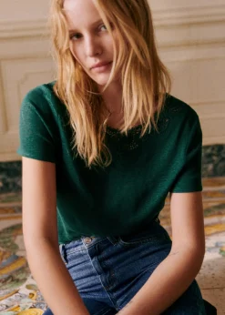 Sezane T-shirts|T-shirt Mina