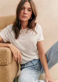 Sezane T-shirts|T-shirt Mina