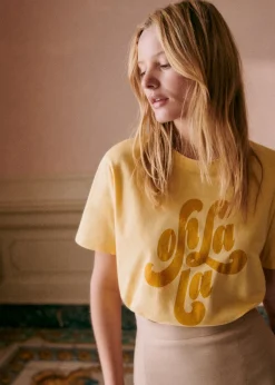 Sezane Le Bain|T-shirts|T-Shirt Oh La La