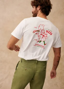 Sezane T-shirts motif|T-Shirt Pizza Pasta Amore