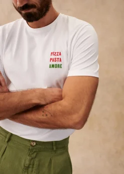 Sezane T-shirts motif|T-Shirt Pizza Pasta Amore