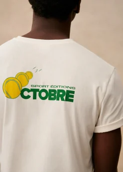 Sezane T-shirts motif|T-shirts manches courtes|T-shirt Tennis