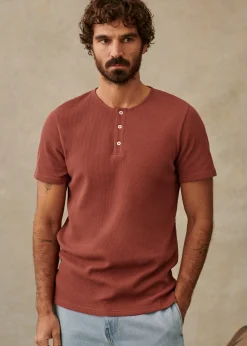 Sezane Col tunisien|T-shirts manches courtes|T-Shirt Toney