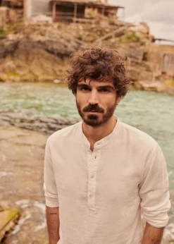 Sezane Chemises col mao|Chemises rayures|Tunique Buster