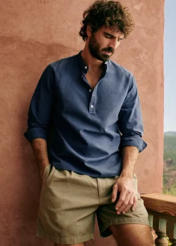 Sezane Chemises col mao|Chemises rayures|Tunique Buster