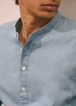 Sezane Denim|Chemises denim|Tunique Buster Denim