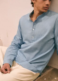 Sezane Denim|Chemises denim|Tunique Buster Denim