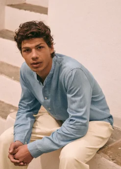 Sezane Denim|Chemises denim|Tunique Buster Denim