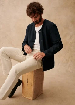 Sezane Vestes coton lin|Veste Germain