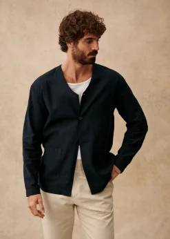 Sezane Vestes coton lin|Veste Germain