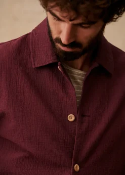 Sezane Vestes & Manteaux|Vestes coton|Veste Tim Coton Texturé